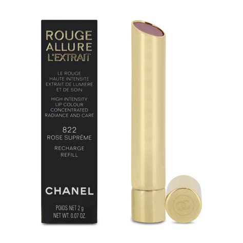 chanel lipstick 822|Chanel Rose Supreme (822) Rouge Allure L'Extrait .